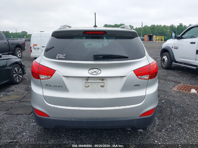 2014 Hyundai Tucson Se VIN: KM8JUCAG4EU855849 Lot: 39446554