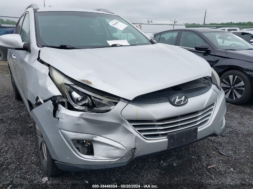 2014 Hyundai Tucson Se VIN: KM8JUCAG4EU855849 Lot: 39446554