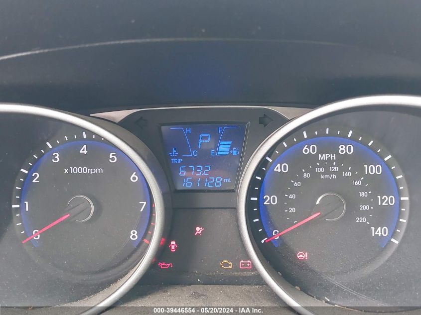 2014 Hyundai Tucson Se VIN: KM8JUCAG4EU855849 Lot: 39446554