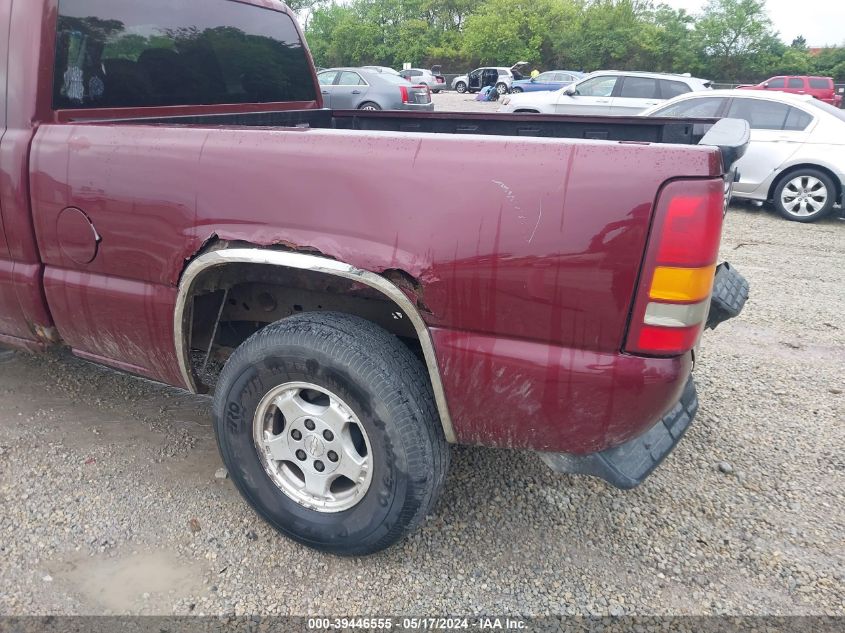 2001 Chevrolet Silverado 1500 K1500 VIN: 1GCEK19T91E162913 Lot: 39446555