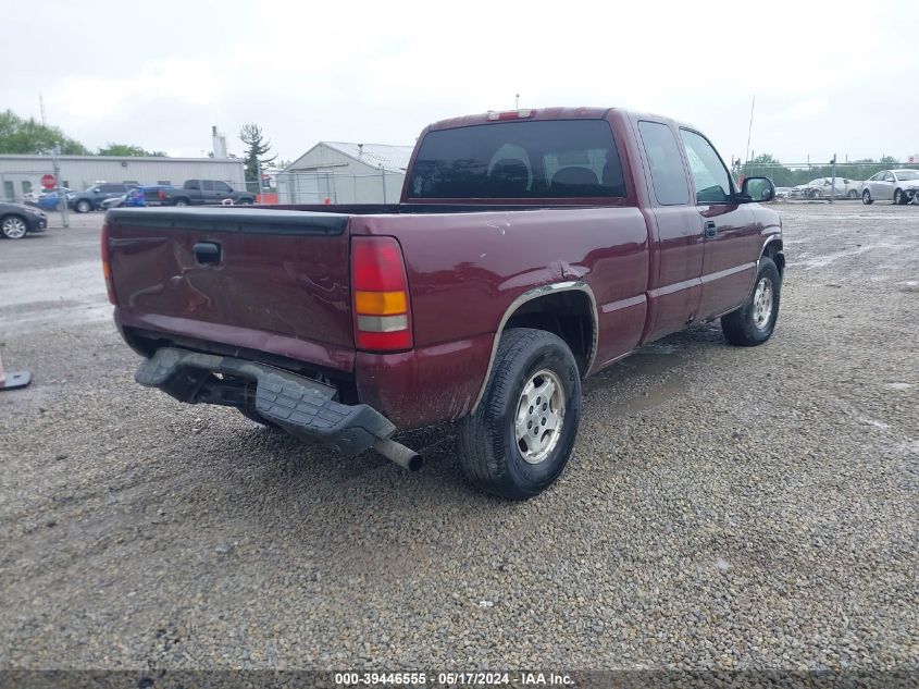 2001 Chevrolet Silverado 1500 K1500 VIN: 1GCEK19T91E162913 Lot: 39446555