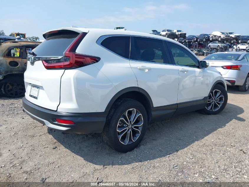 2022 Honda Cr-V 2Wd Ex VIN: 2HKRW1H51NH406780 Lot: 39446557