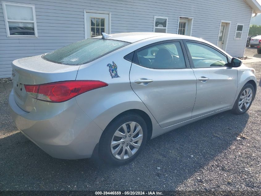 2013 Hyundai Elantra Gls VIN: 5NPDH4AE8DH165587 Lot: 39446559