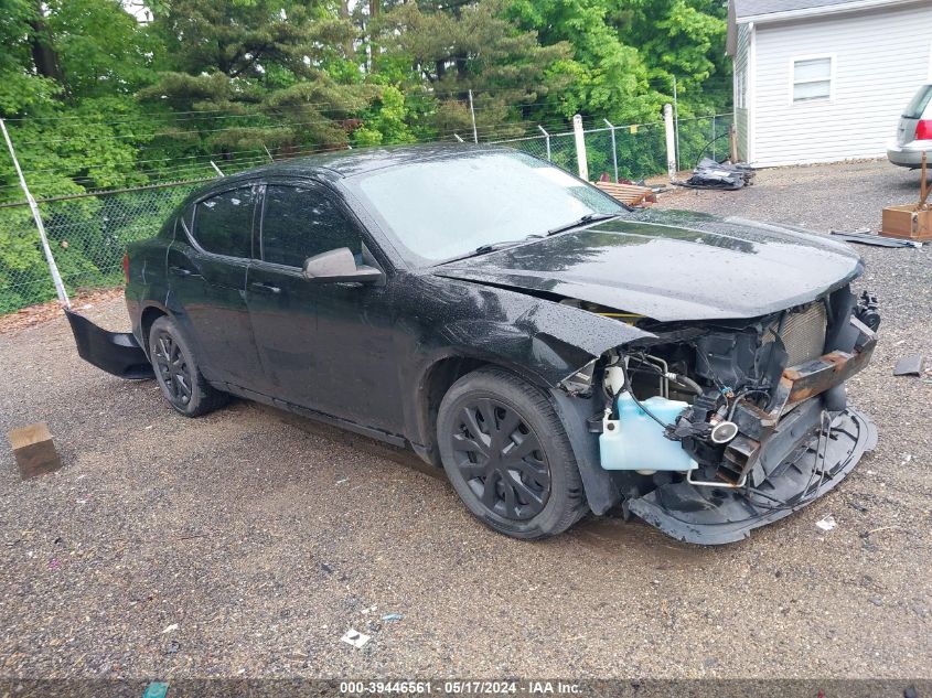 2013 Dodge Avenger Se VIN: 1C3CDZAB8DN575756 Lot: 39446561