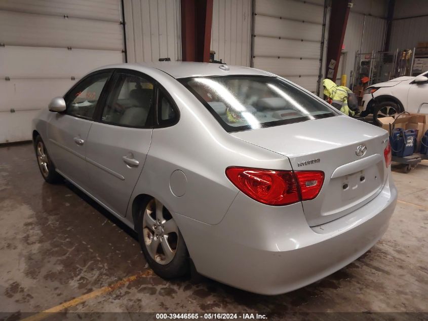 2008 Hyundai Elantra Gls/Se VIN: KMHDU46D28U499410 Lot: 39446565