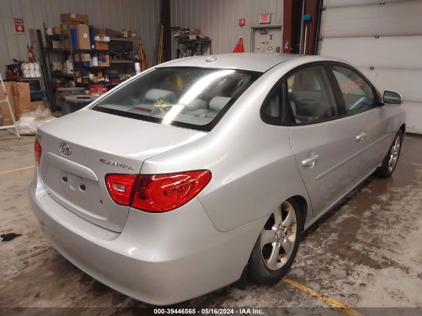 2008 Hyundai Elantra Gls/Se VIN: KMHDU46D28U499410 Lot: 39446565