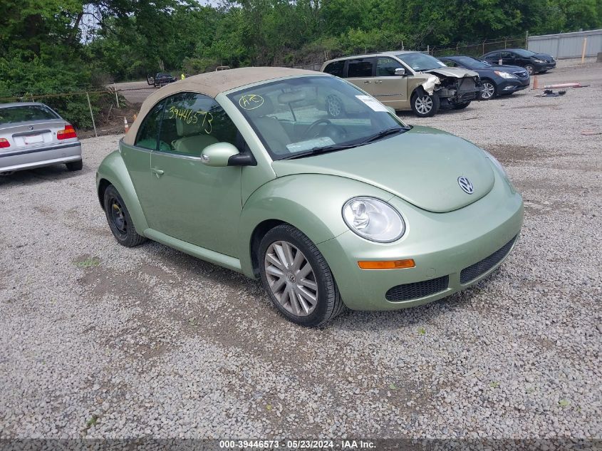 2008 Volkswagen New Beetle Se VIN: 3VWRG31Y18M412569 Lot: 39446573