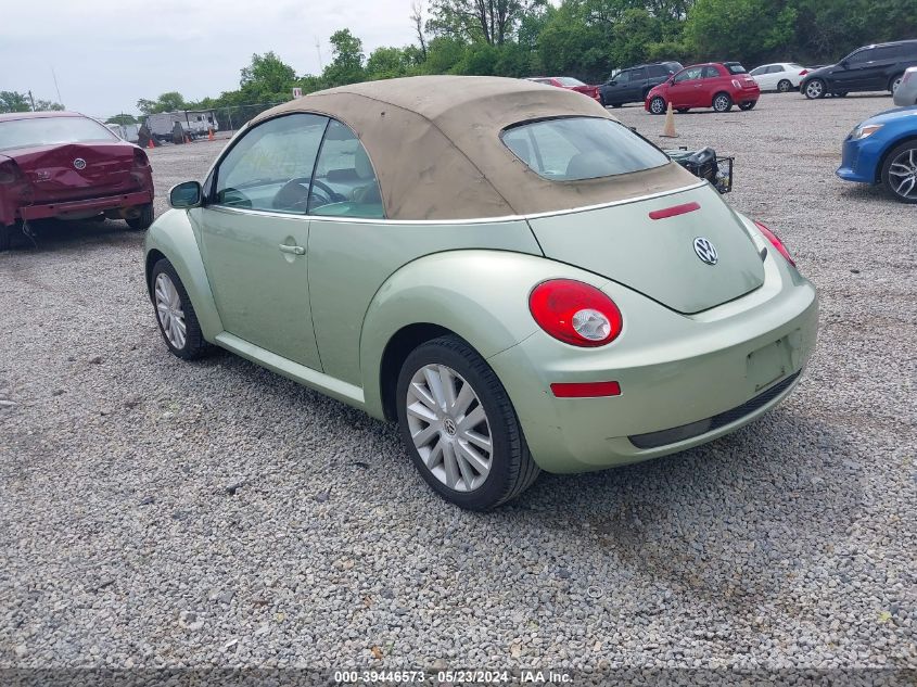 2008 Volkswagen New Beetle Se VIN: 3VWRG31Y18M412569 Lot: 39446573