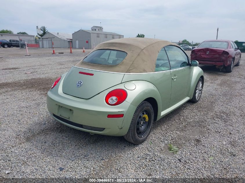 2008 Volkswagen New Beetle Se VIN: 3VWRG31Y18M412569 Lot: 39446573