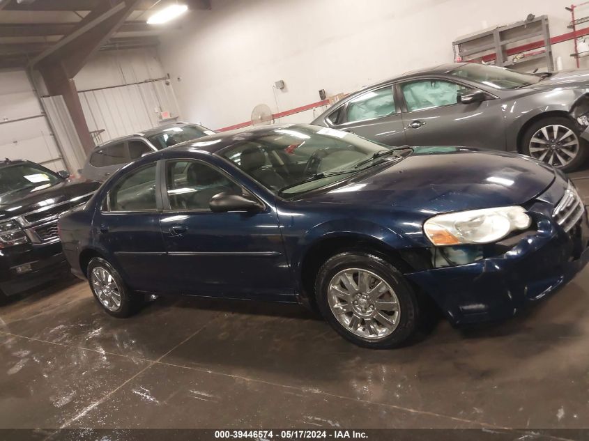 2005 Chrysler Sebring Limited VIN: 1C3EL66R05N673049 Lot: 39446574