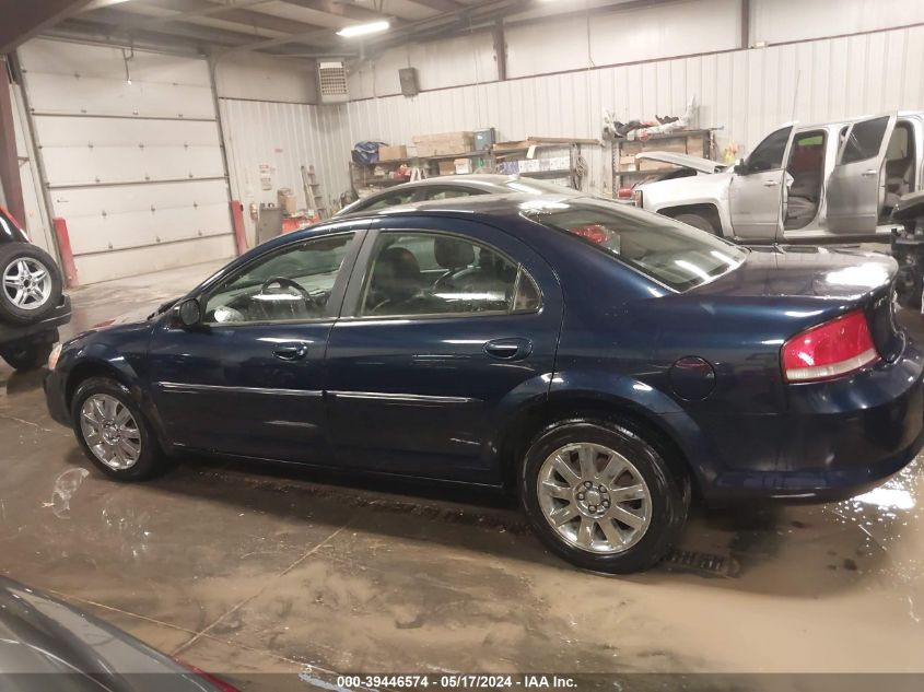 2005 Chrysler Sebring Limited VIN: 1C3EL66R05N673049 Lot: 39446574