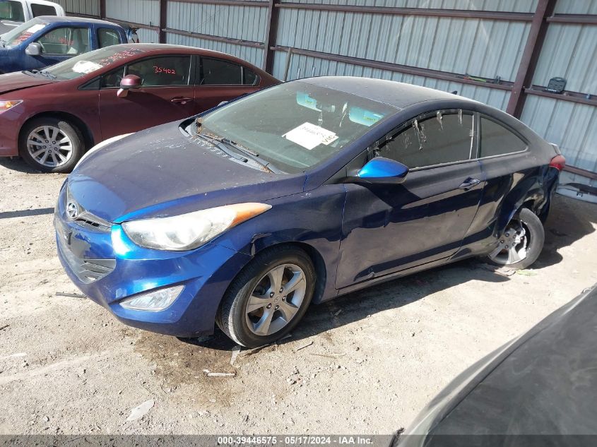 2013 Hyundai Elantra Gs VIN: KMHDH6AE6DU010016 Lot: 39446575