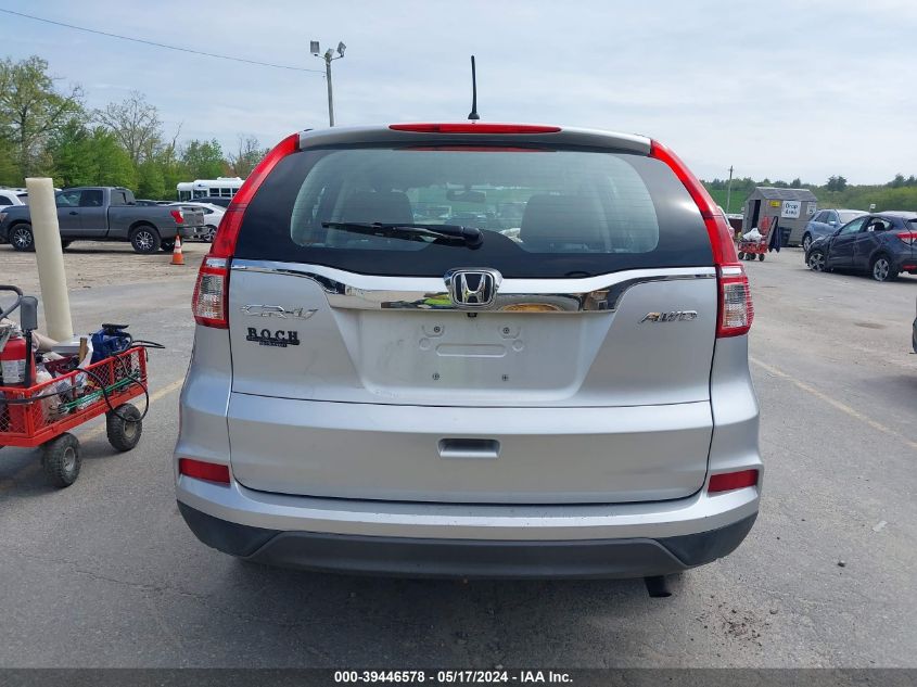 2016 Honda Cr-V Lx VIN: 2HKRM4H33GH692169 Lot: 39446578