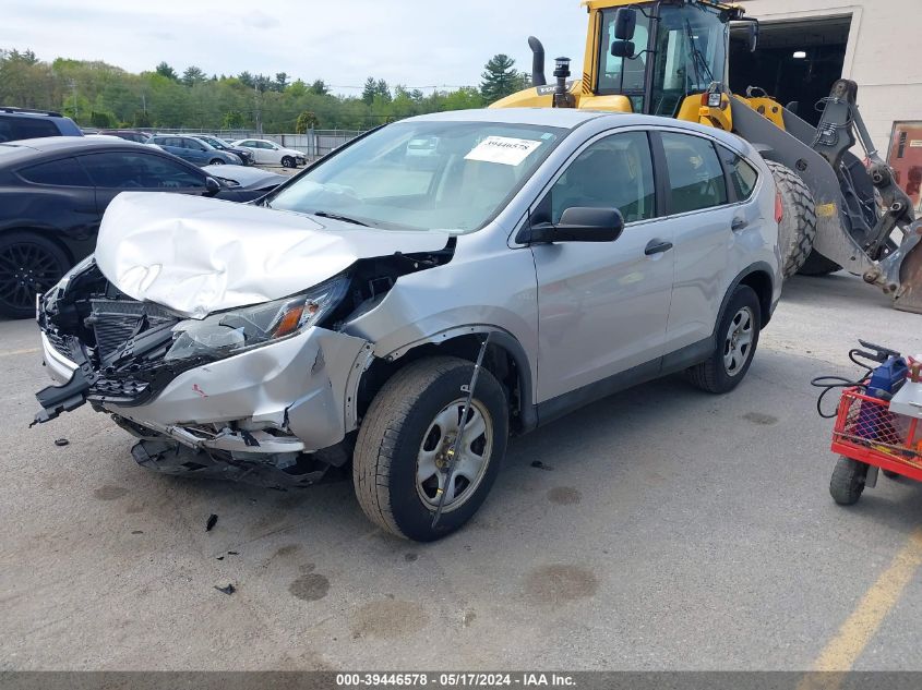 2016 Honda Cr-V Lx VIN: 2HKRM4H33GH692169 Lot: 39446578