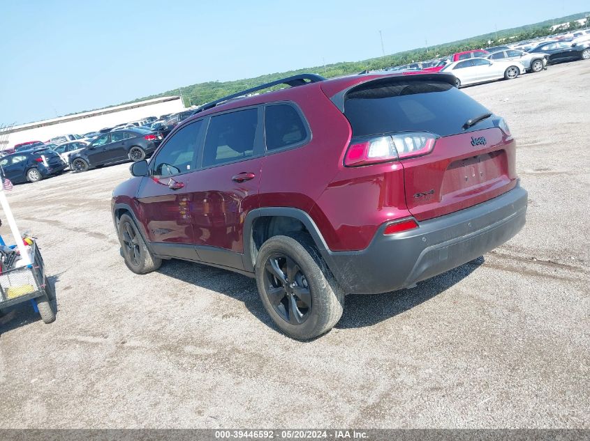 2021 Jeep Cherokee Altitude 4X4 VIN: 1C4PJMLB7MD237020 Lot: 39446592