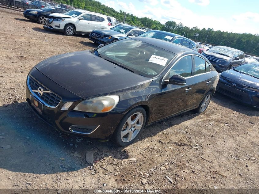 2012 Volvo S60 T5 VIN: YV1622FS9C2054778 Lot: 39446601