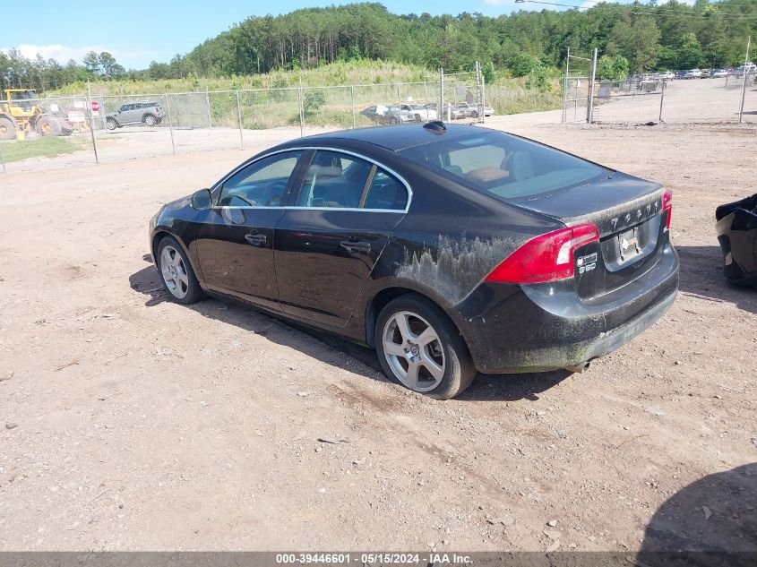 2012 Volvo S60 T5 VIN: YV1622FS9C2054778 Lot: 39446601