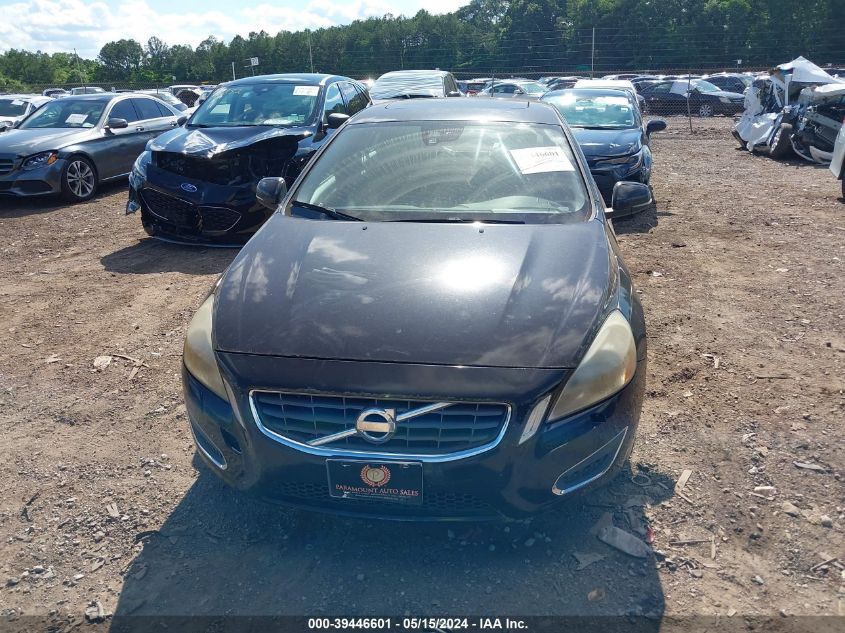 2012 Volvo S60 T5 VIN: YV1622FS9C2054778 Lot: 39446601