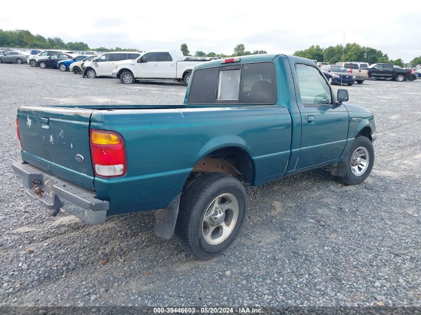 1998 Ford Ranger Splash/Xl/Xlt VIN: 1FTYR10C7WUB28293 Lot: 39446603