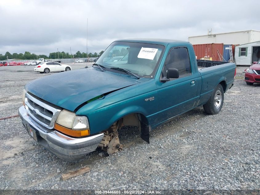 1998 Ford Ranger Splash/Xl/Xlt VIN: 1FTYR10C7WUB28293 Lot: 39446603