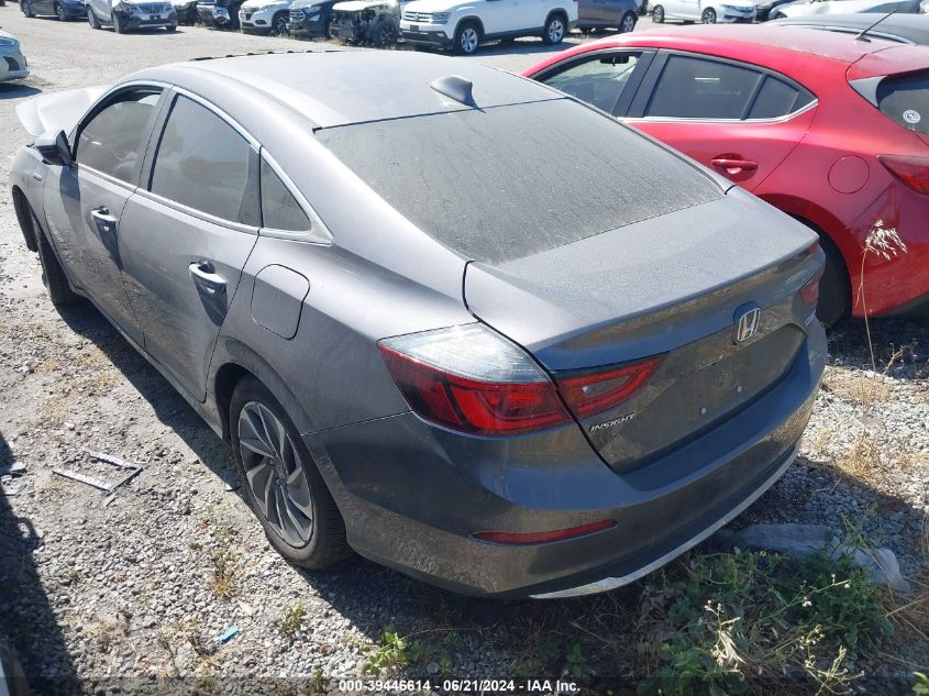 2020 Honda Insight Touring VIN: 19XZE4F99LE004694 Lot: 39446614