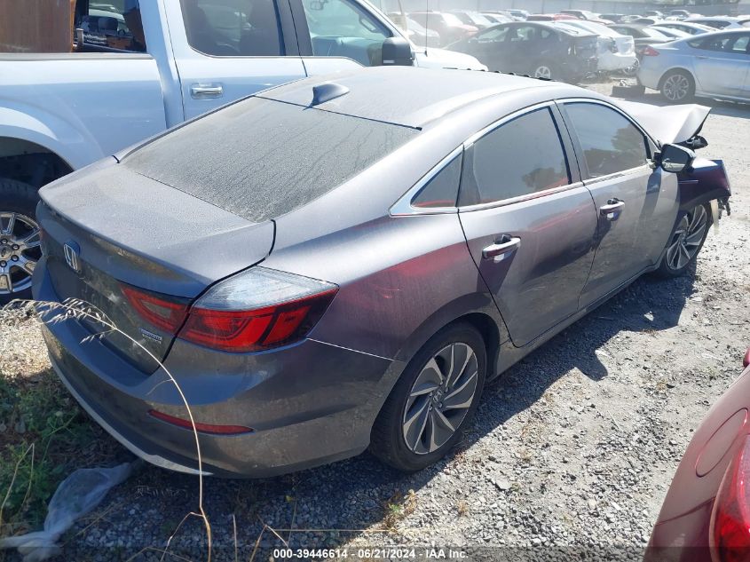 2020 Honda Insight Touring VIN: 19XZE4F99LE004694 Lot: 39446614