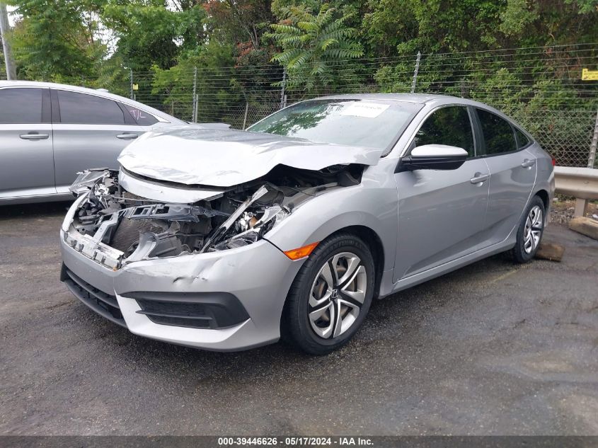 2018 Honda Civic Lx VIN: 2HGFC2F54JH589701 Lot: 39446626