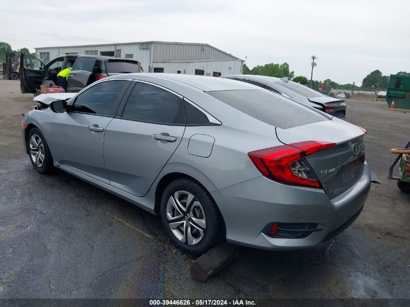 2018 Honda Civic Lx VIN: 2HGFC2F54JH589701 Lot: 39446626