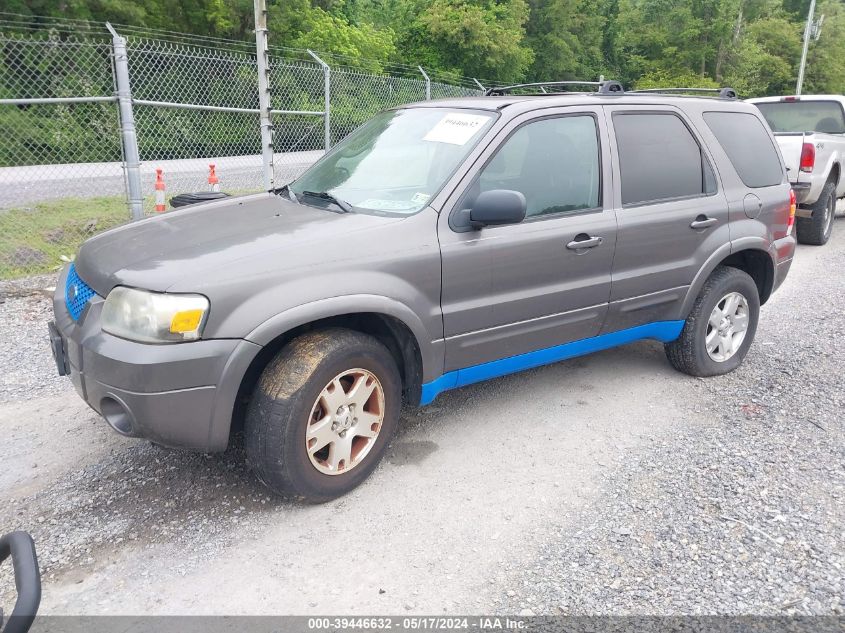 2006 Ford Escape Limited VIN: 1FMYU94106KA27528 Lot: 39446632