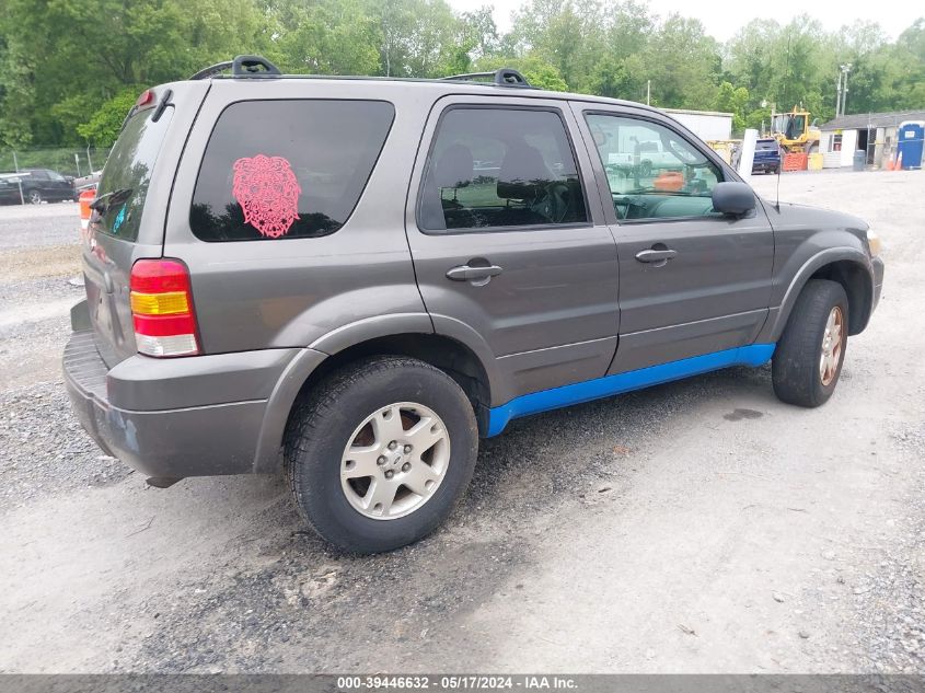 2006 Ford Escape Limited VIN: 1FMYU94106KA27528 Lot: 39446632