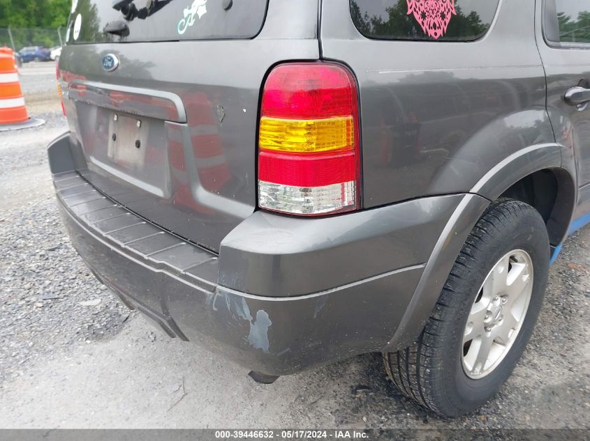 2006 Ford Escape Limited VIN: 1FMYU94106KA27528 Lot: 39446632