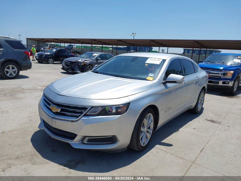 2016 Chevrolet Impala 2Lt VIN: 2G1115S38G9151814 Lot: 39446650