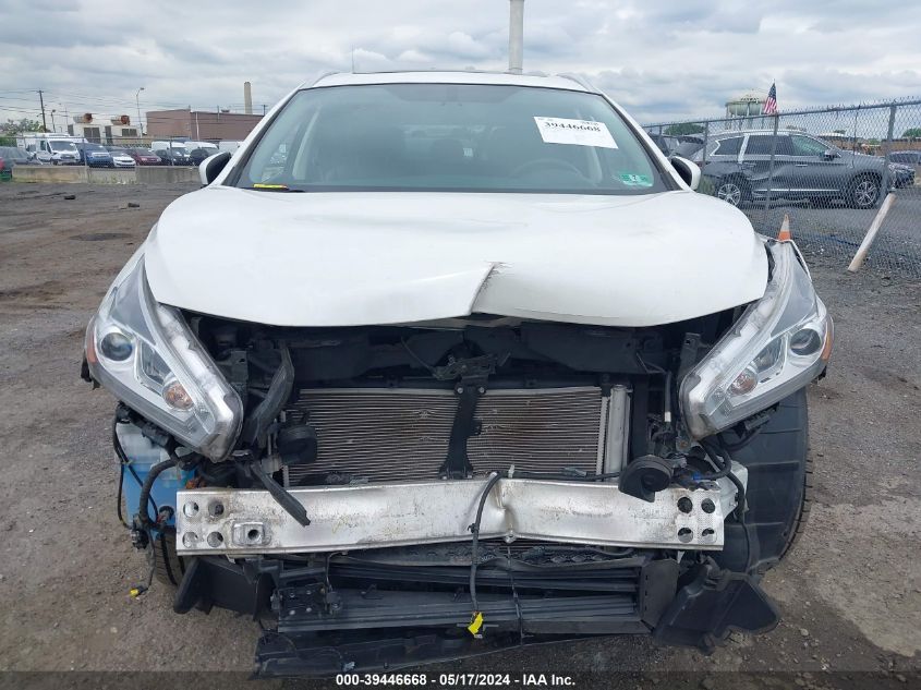 2016 Nissan Murano Platinum VIN: 5N1AZ2MH5GN119368 Lot: 39446668