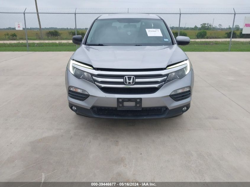 2016 Honda Pilot Ex-L VIN: 5FNYF5H72GB003624 Lot: 39446677