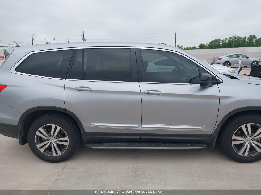 2016 Honda Pilot Ex-L VIN: 5FNYF5H72GB003624 Lot: 39446677