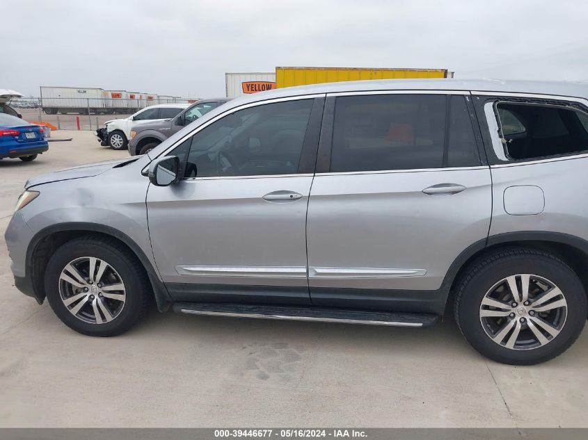 2016 Honda Pilot Ex-L VIN: 5FNYF5H72GB003624 Lot: 39446677