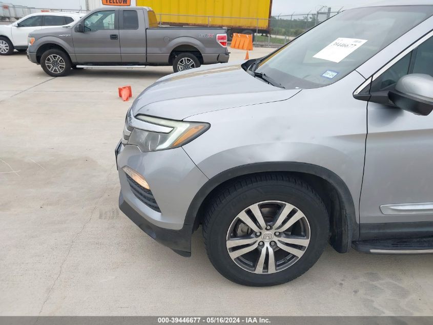 2016 Honda Pilot Ex-L VIN: 5FNYF5H72GB003624 Lot: 39446677