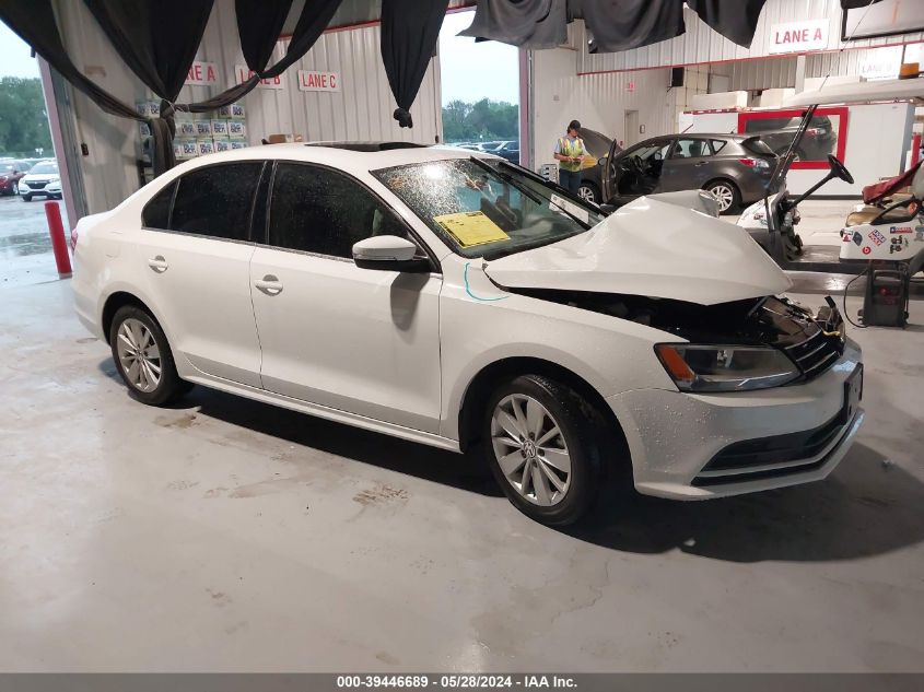 2015 Volkswagen Jetta 1.8T Se VIN: 3VWD17AJ6FM325088 Lot: 39446689