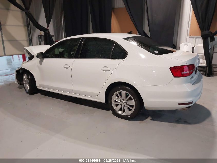 2015 Volkswagen Jetta 1.8T Se VIN: 3VWD17AJ6FM325088 Lot: 39446689