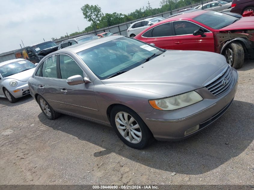 2008 Hyundai Azera Limited VIN: KMHFC46F58A290855 Lot: 39446690