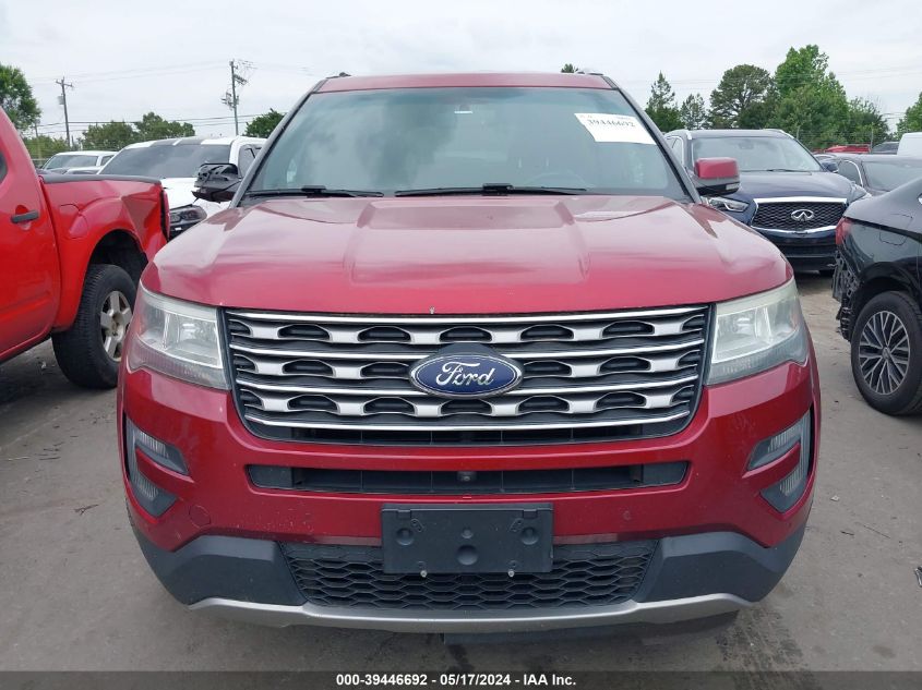 2016 Ford Explorer Limited VIN: 1FM5K8F86GGA19791 Lot: 39446692