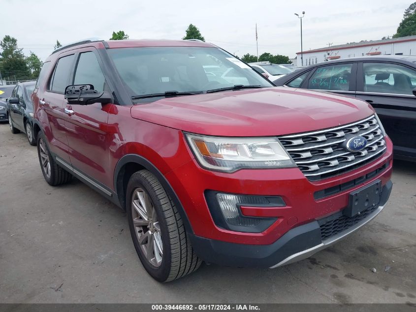 2016 Ford Explorer Limited VIN: 1FM5K8F86GGA19791 Lot: 39446692