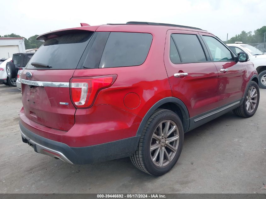 2016 Ford Explorer Limited VIN: 1FM5K8F86GGA19791 Lot: 39446692