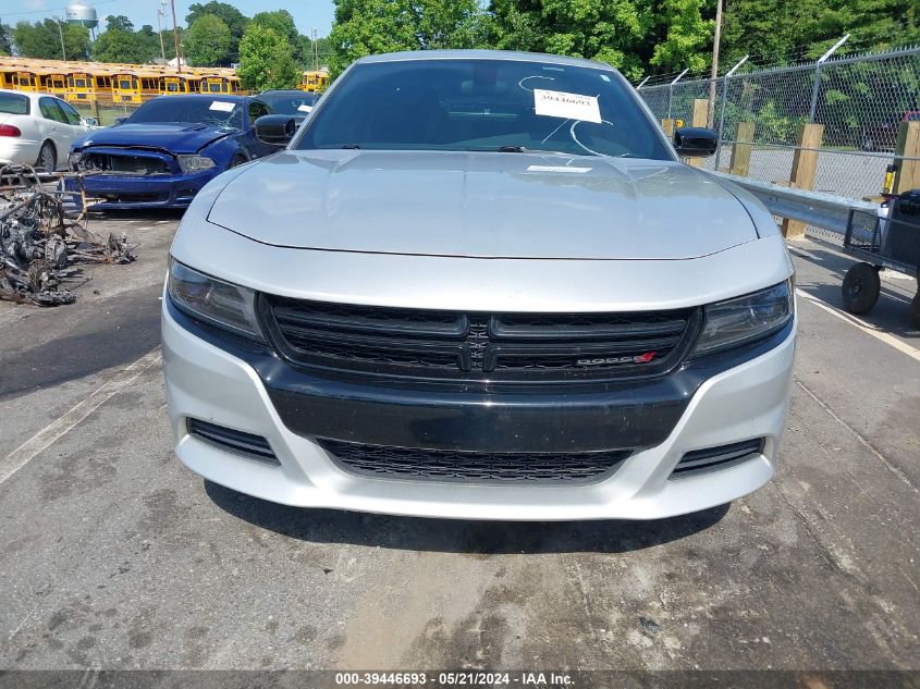 2018 Dodge Charger Police Rwd VIN: 2C3CDXAGXJH214825 Lot: 39446693