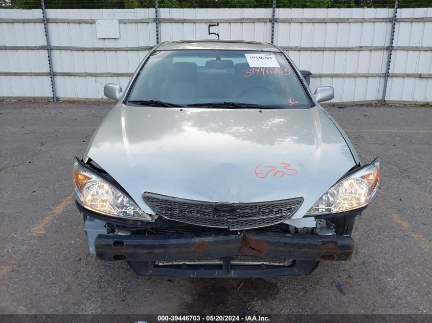 2004 Toyota Camry Le/Xle/Se VIN: 4T1BE32K94U261096 Lot: 39446703