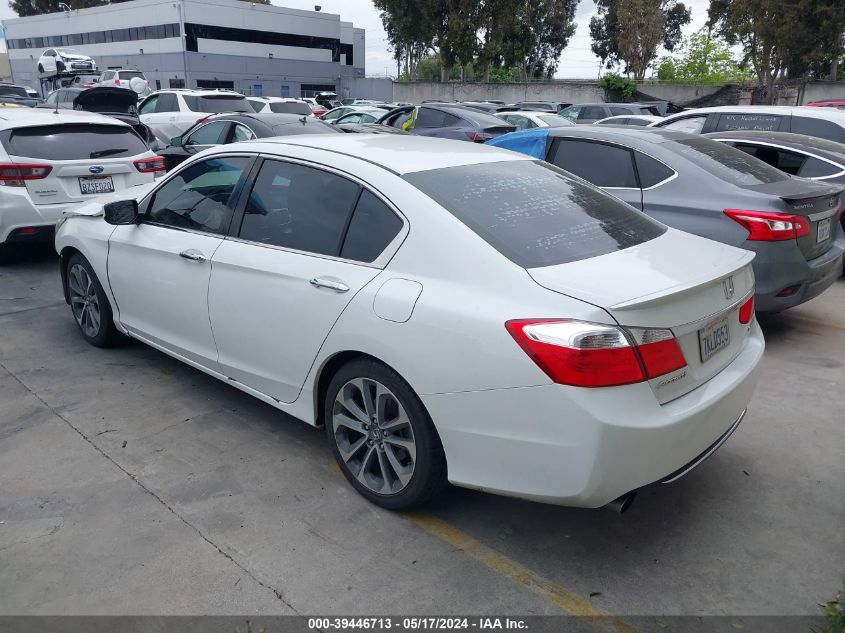 2015 Honda Accord Sport VIN: 1HGCR2F55FA106157 Lot: 39446713