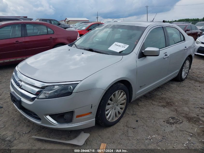 2010 Ford Fusion Hybrid VIN: 3FADP0L30AR335365 Lot: 39446715