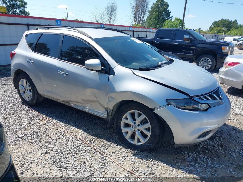 2014 Nissan Murano Sv VIN: JN8AZ1MU5EW402103 Lot: 39446717