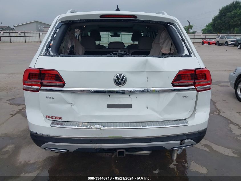 2019 Volkswagen Atlas 3.6L V6 Sel VIN: 1V2ER2CA6KC579734 Lot: 39446718