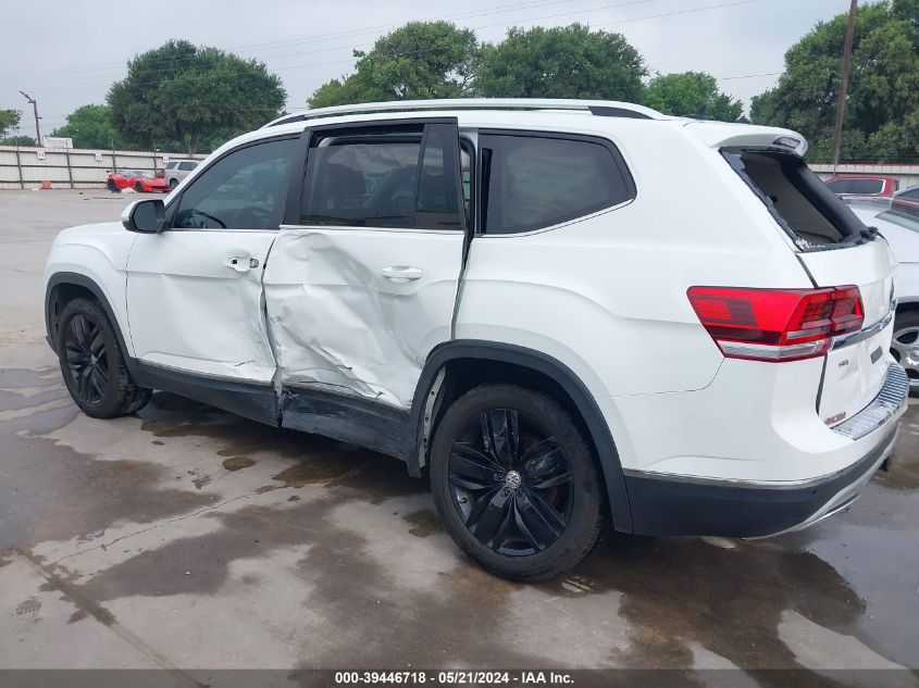 2019 Volkswagen Atlas 3.6L V6 Sel VIN: 1V2ER2CA6KC579734 Lot: 39446718